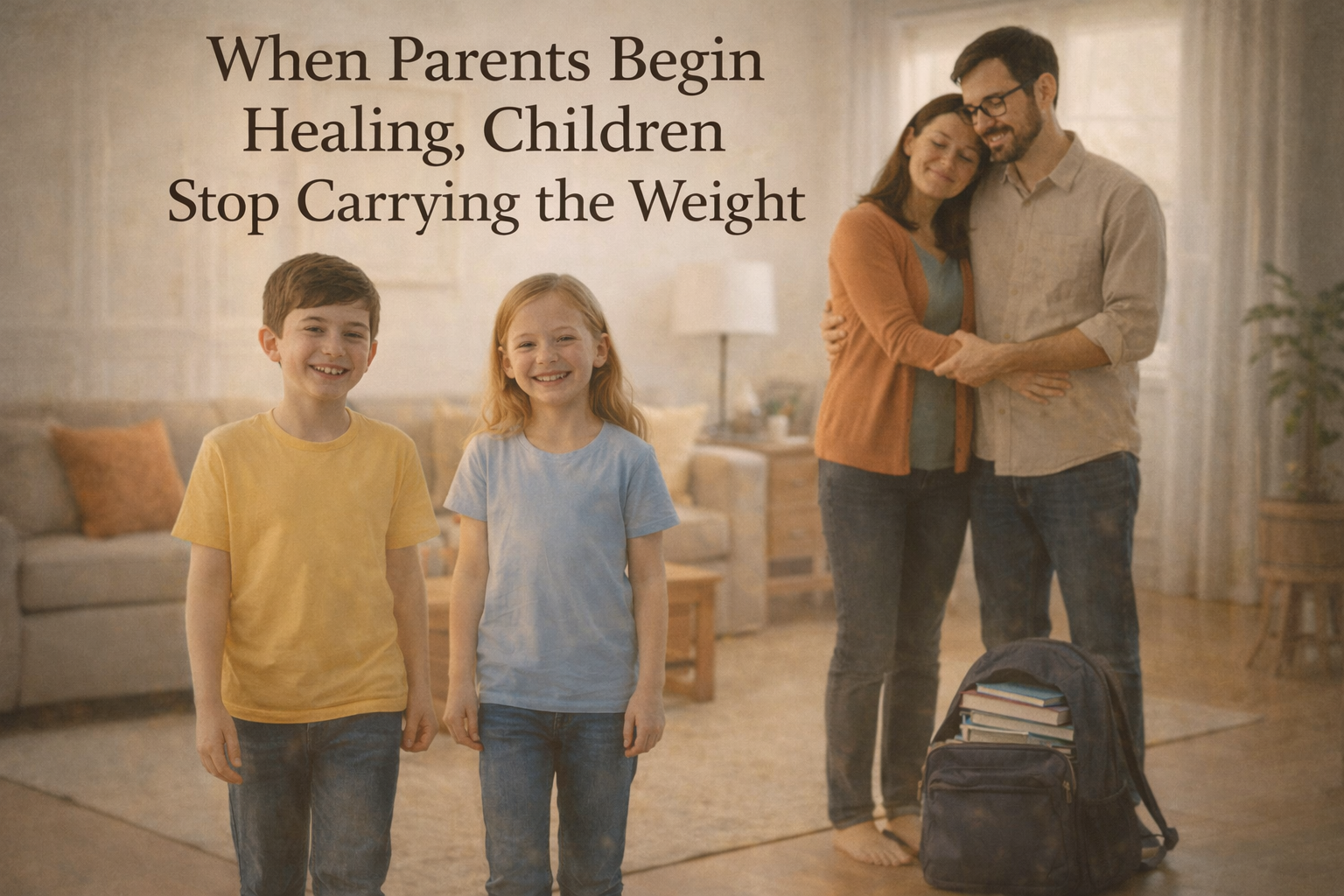 When Parents Begin Healing, Children Stop Carrying the Weight